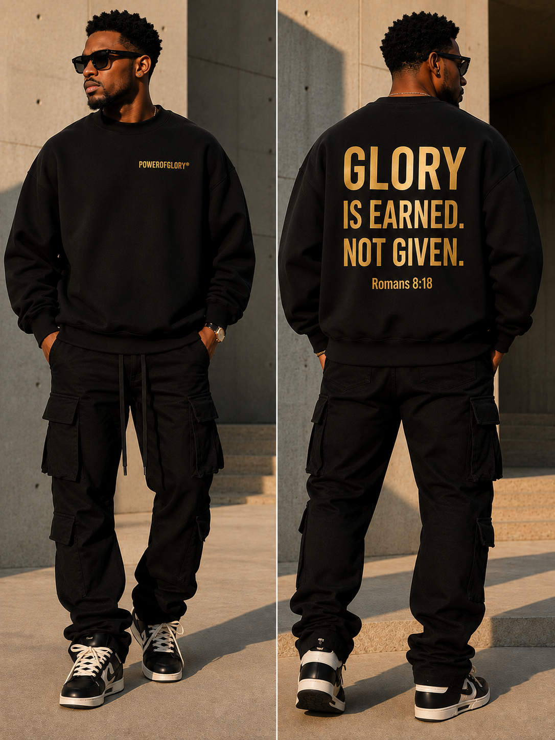 POWEROFGLORY® Heavyweight Crewneck Sweatshirt