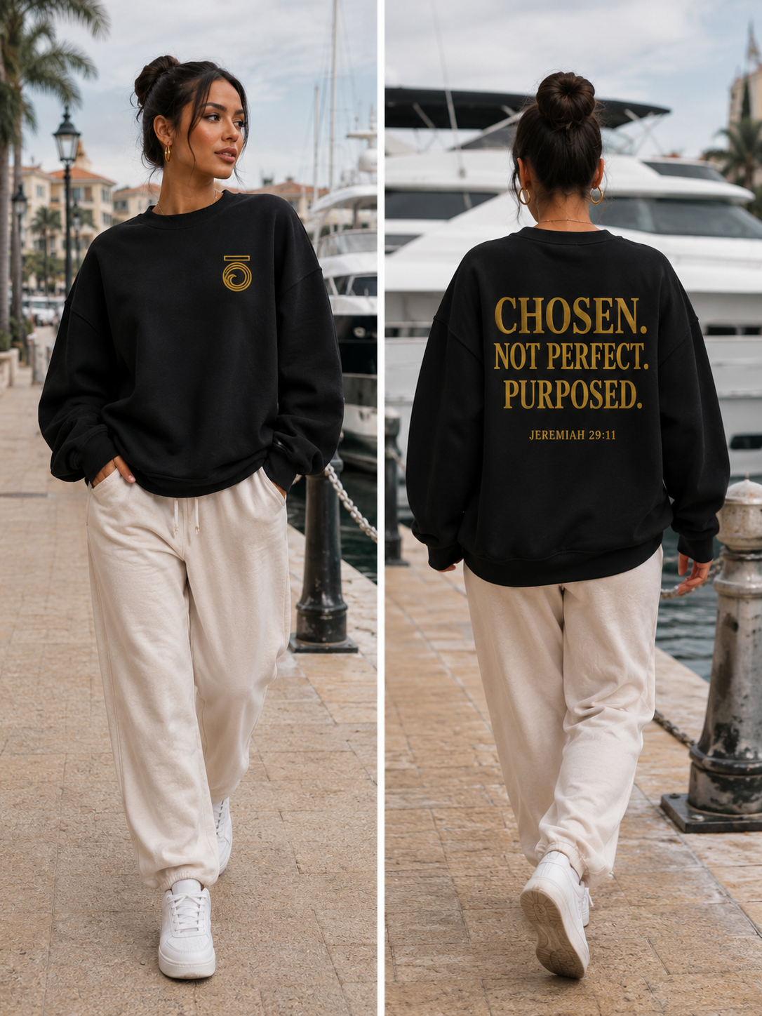Woman Crewneck design