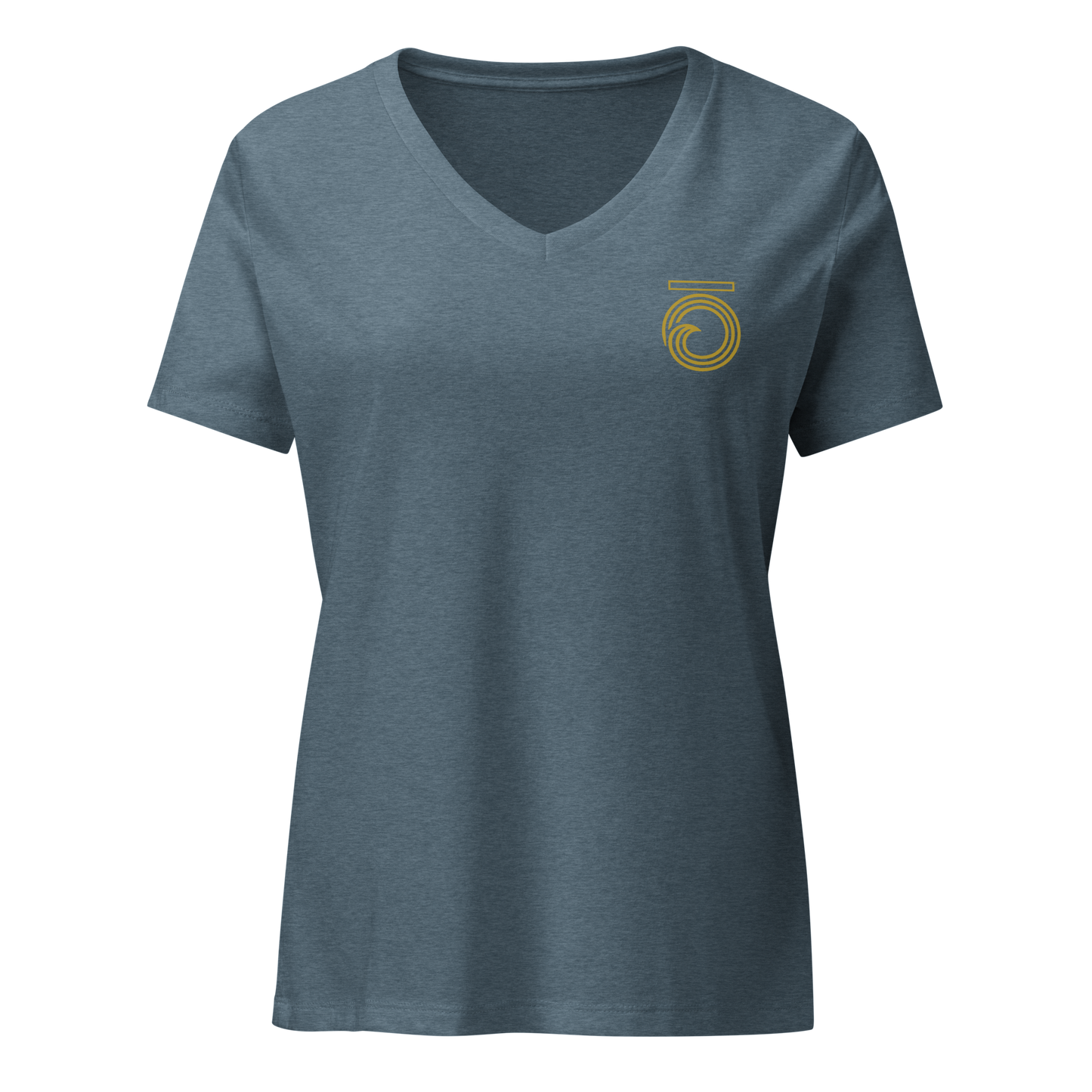 POWEROFGLORY WOMEN'S RELAXED V-NECK