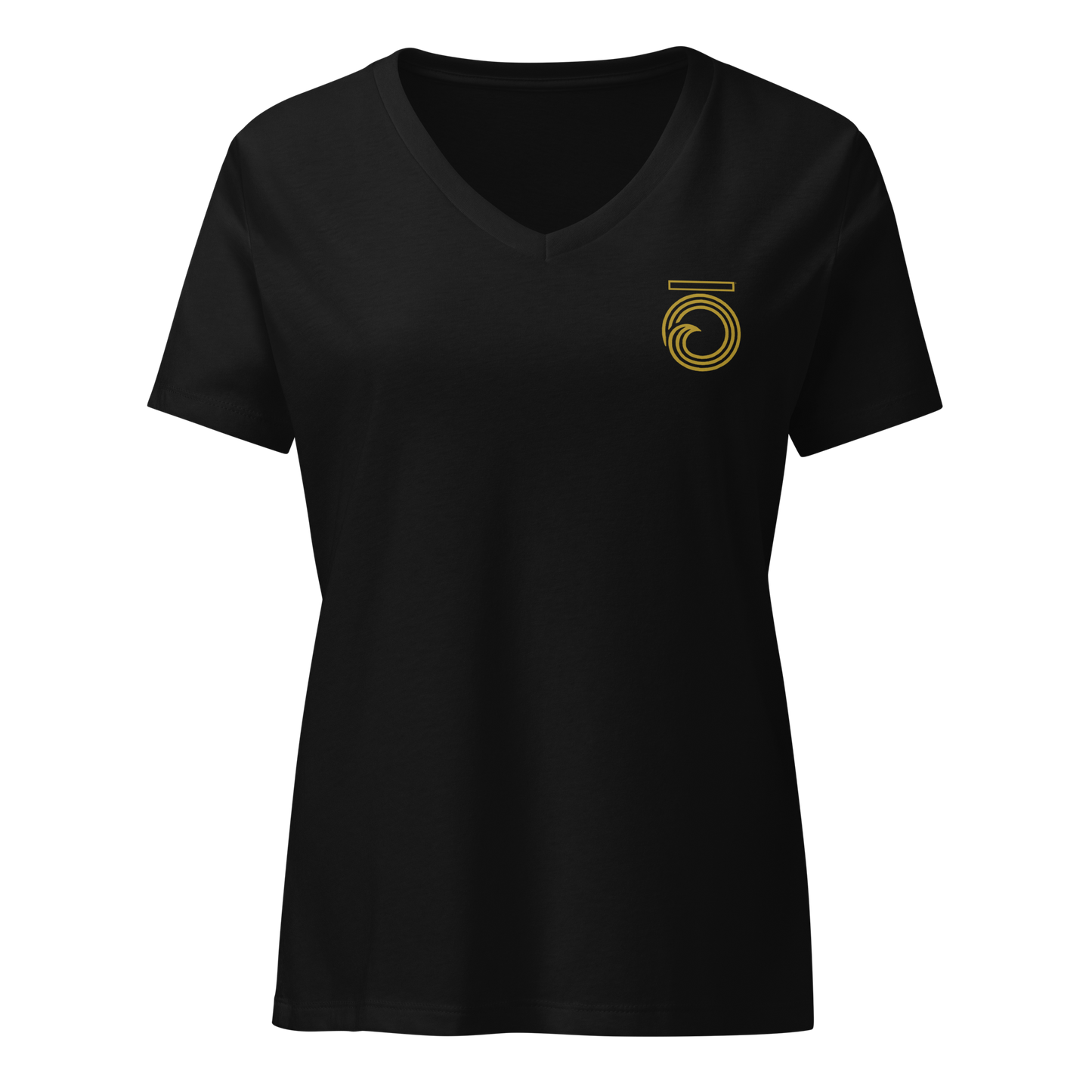 POWEROFGLORY WOMEN'S RELAXED V-NECK