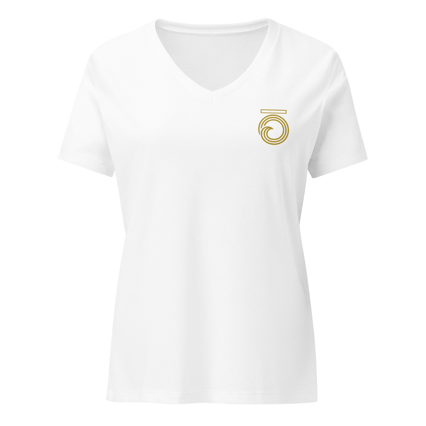 POWEROFGLORY WOMEN'S RELAXED V-NECK